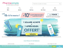 Tablet Screenshot of pharmasimple.com